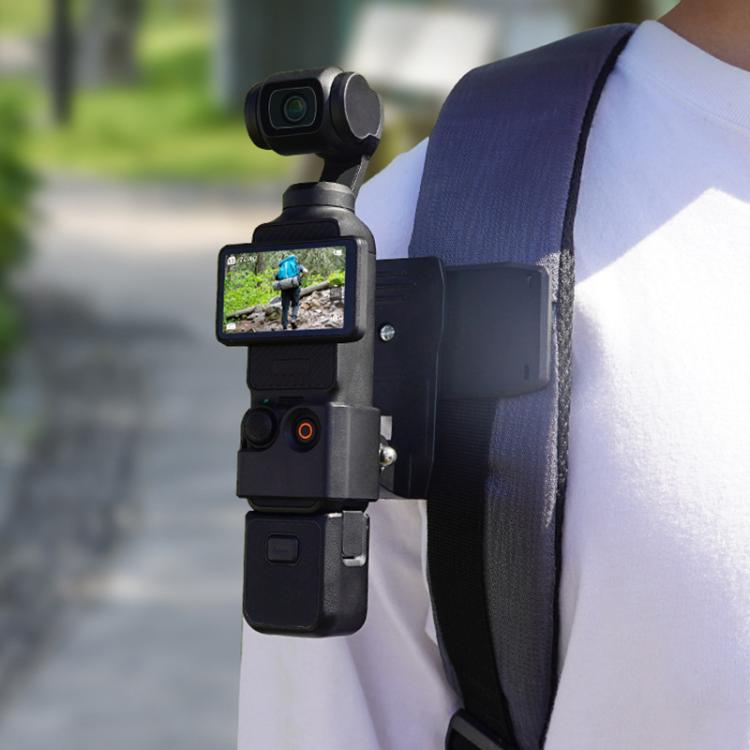 For DJI OSMO Pocket 3 BRDRC Protection Frame Adapter Base, Type:Frame + Chest Strap - free shipping - PMC TechLife - Order now!