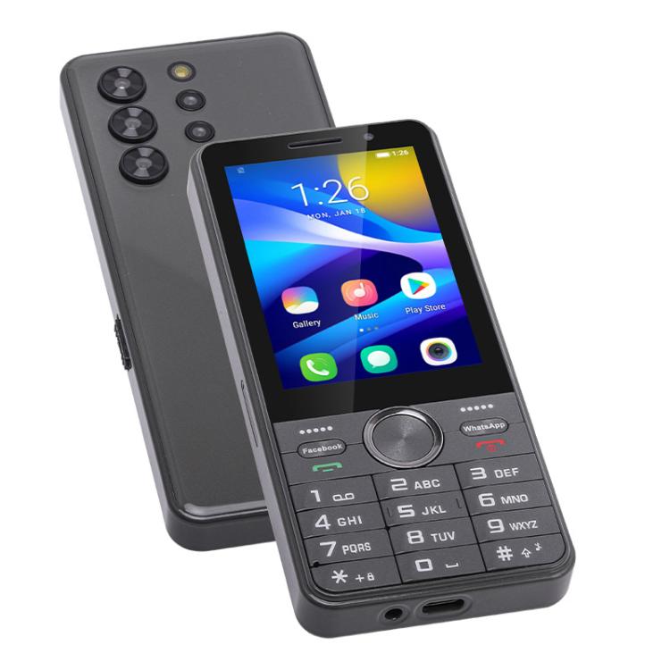 UNIWA XS24 Keypad Phone, 2GB+16GB, 3.5 inch Android 8.1 Mediatek MT6737M Quad Core, Flashlights, Network: 4G, Support Google Store, Plug:US Plug(Gold) - free shipping - PMc TechLife - Order now!