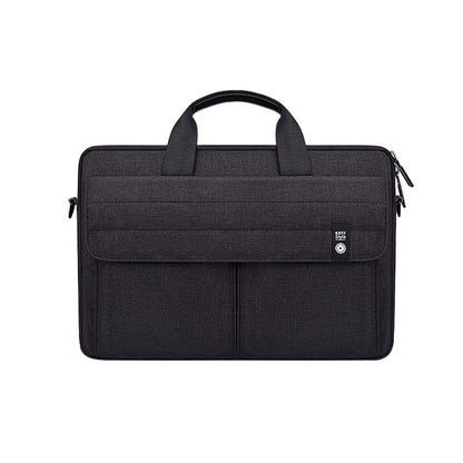 ST08 Handheld Briefcase Carrying Storage Bag without Shoulder Strap for 14.1 inch Laptop(Black) - 14.1 inch by PMC Jewellery | Online Shopping South Africa | PMC Jewellery | Buy Now Pay Later Mobicred