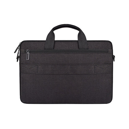 ST08 Handheld Briefcase Carrying Storage Bag without Shoulder Strap for 14.1 inch Laptop(Black) - 14.1 inch by PMC Jewellery | Online Shopping South Africa | PMC Jewellery | Buy Now Pay Later Mobicred