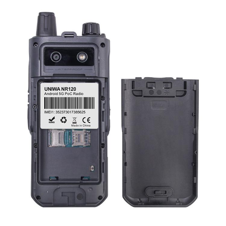 UNIWA NR120 PoC Walkie-Talkie Rugged Phone, 3GB+32GB, 2.4 inch Android 13 Unisoc T158 Octa Core, Network: 5G, NFC, SOS, Plug:US Plug(Black) - free shipping - PMc TechLife - Order now!