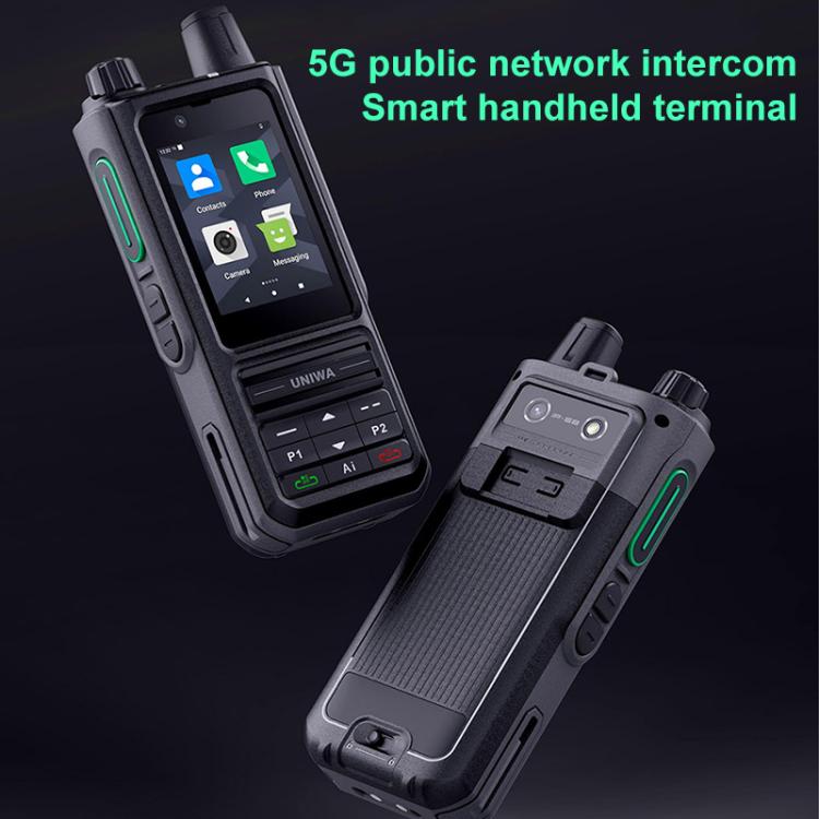 UNIWA NR120 PoC Walkie-Talkie Rugged Phone, 3GB+32GB, 2.4 inch Android 13 Unisoc T158 Octa Core, Network: 5G, NFC, SOS, Plug:EU Plug(Black) - free shipping - PMc TechLife - Order now!