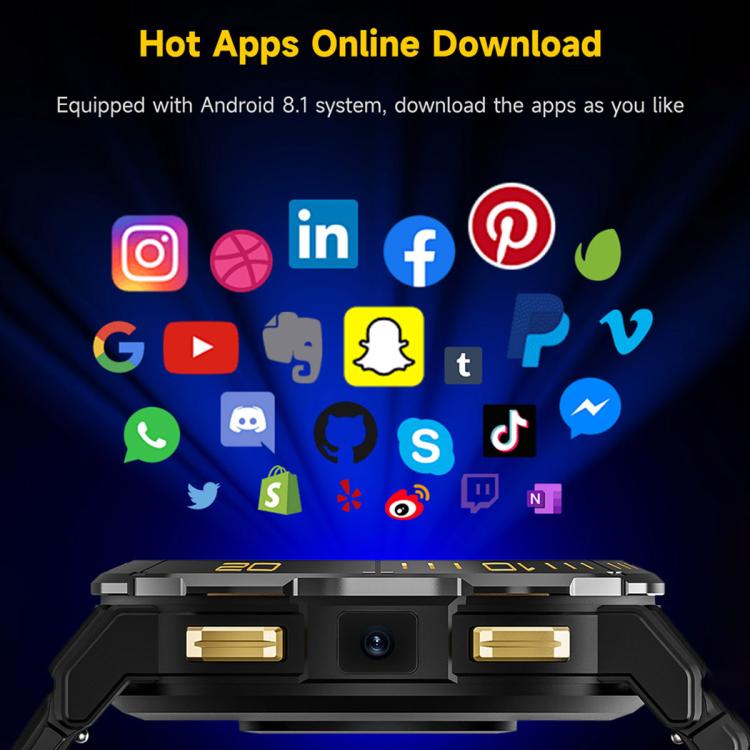 UNIWA DM300 4G Android Watch Phone, 2GB+16GB, 1.43 inc Unisoc SL8541E Quad Core, Support Heart Rate / Blood Oxygen(Black) - free shipping - PMc TechLife - Order now!