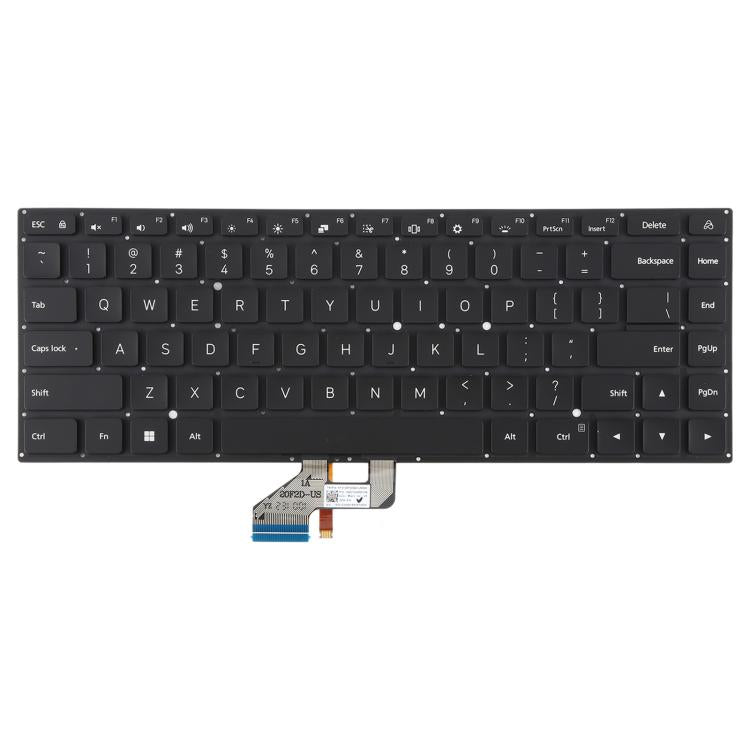 US Version Backlit Laptop Keyboard for Xiaomi Redmi Book 16 2024 2025 Z3725(Black) - free shipping - PMC TechLife - Order now!