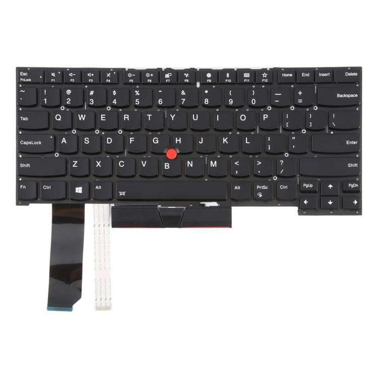 US Version Backlit Laptop Keyboard with Pointing for Lenovo Thinkpad E480 E485 E490 E495 E490S L380 L480 L390 L490 R480 R490 T480S T490 T495 01YP360(Black) - free shipping - PMC TechLife - Order now!