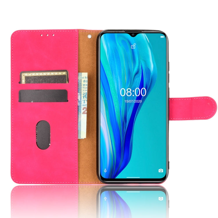 For Ulefone Note 9P Solid Color Skin Feel Magnetic Buckle Horizontal Flip Calf Texture PU Leather Case with Holder & Card Slots & Wallet(Rose Red) - Ulefone Cases by PMC Jewellery | Online Shopping South Africa | PMC Jewellery | Buy Now Pay Later Mobicred