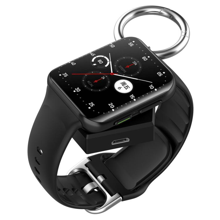 For OPPO Watch X2 Mini Portable Smart Watch Magnetic Charger(Black) -  by PMC TechLife | Online Shopping South Africa | PMC TechLife | Buy Now Pay Later Mobicred