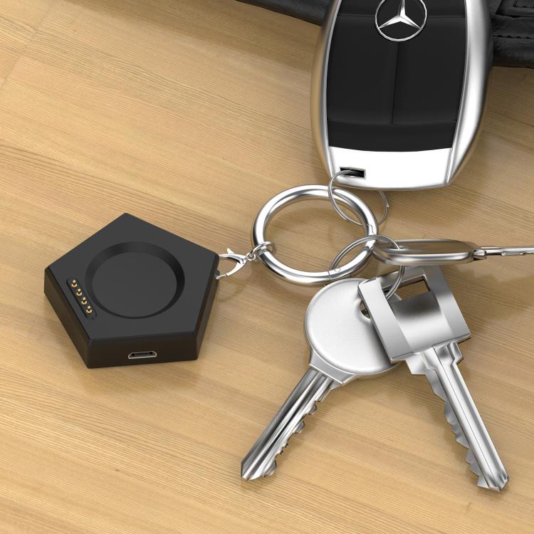 For OPPO Watch X2 Mini Portable Smart Watch Magnetic Charger(Black) -  by PMC TechLife | Online Shopping South Africa | PMC TechLife | Buy Now Pay Later Mobicred