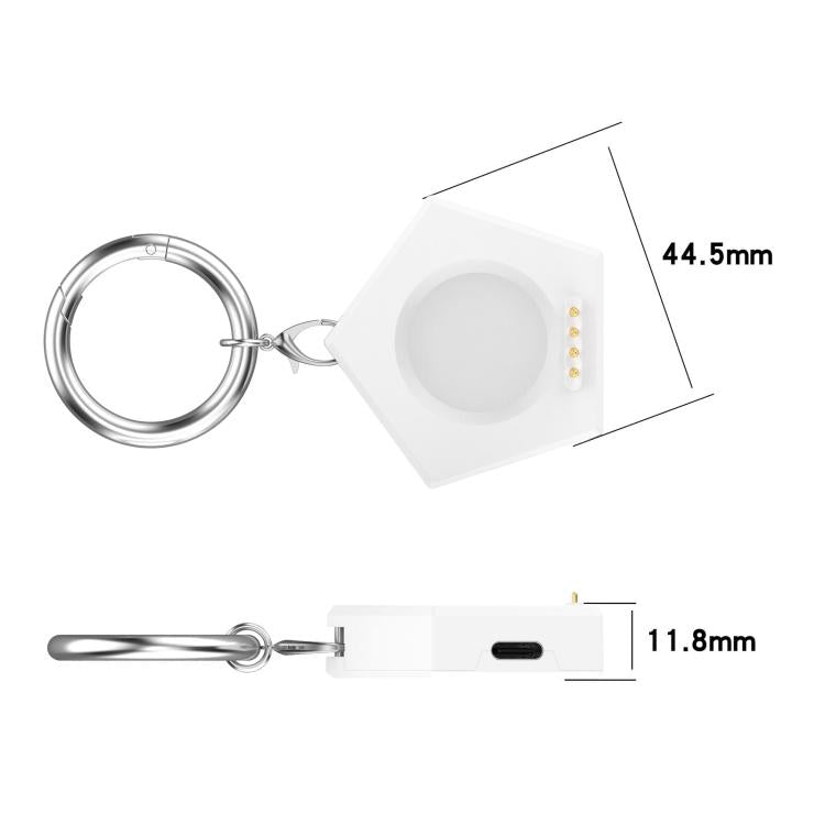 For OPPO Watch X2 Mini Portable Smart Watch Magnetic Charger(White) -  by PMC TechLife | Online Shopping South Africa | PMC TechLife | Buy Now Pay Later Mobicred