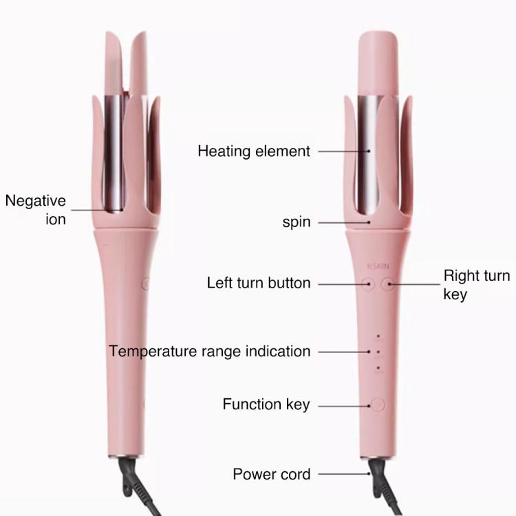 K-SKIN K3 Automatic Electric Hair Curler Iron Hair Styling Tool(EU Plug) - free shipping - PMC TechLife - Order now!