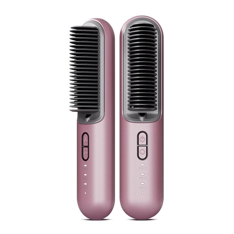 K-SKIN KD382S Negative Ion Hair Care Type-C Wireless Hair Straightening Comb(Purple) - free shipping - PMC TechLife - Order now!