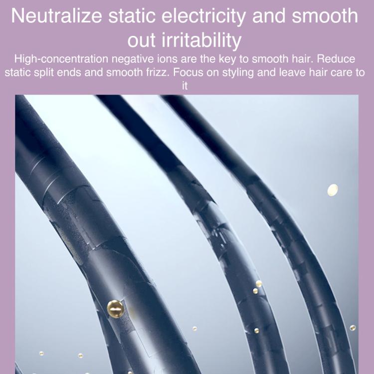 K-SKIN KD382S Negative Ion Hair Care Type-C Wireless Hair Straightening Comb(Purple) - free shipping - PMC TechLife - Order now!