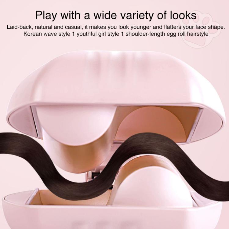 K-SKIN KD885 Negative Ion Electric Hair Curler Iron Hair Styling Tool(EU Plug Pink) - free shipping - PMC TechLife - Order now!