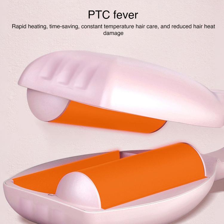 K-SKIN KD885 Negative Ion Electric Hair Curler Iron Hair Styling Tool(EU Plug Pink) - free shipping - PMC TechLife - Order now!