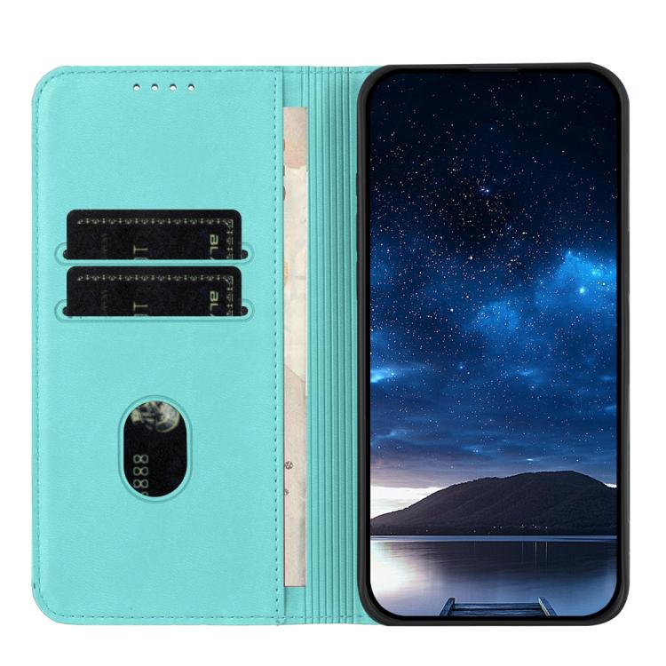For iPhone 17 Pro Max Strong Magnetic Frosted Flip Leather Phone Case(Light Blue) - free shipping - PMc TechLife - Order now!