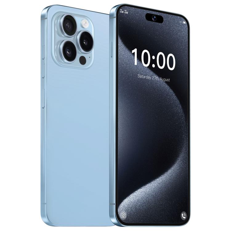 I16 Pro Max / VD1, 3GB+32GB, 6.8 inch Android 10 MTK6753 Octa Core, Network: 4G, Dual SIM, Plug:US Plug(Sky Blue) - free shipping - PMc TechLife - Order now!