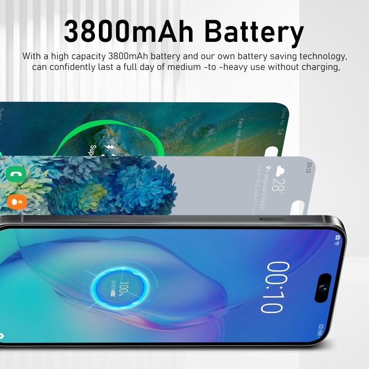 I16 Pro Max / VD1, 3GB+32GB, 6.8 inch Android 10 MTK6753 Octa Core, Network: 4G, Dual SIM, Plug:EU Plug(Purple) - free shipping - PMc TechLife - Order now!