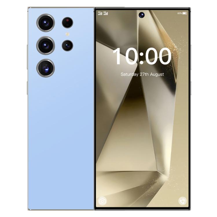 S24 Ultra / S7, 4GB+128GB, 6.75 inch Android 10 MTK6750 Octa Core, Network: 4G, Dual SIM, Plug:UK Plug(Sky Blue) - free shipping - PMc TechLife - Order now!