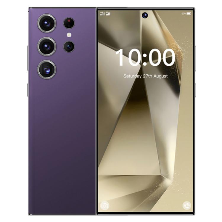 S24 Ultra / S7, 4GB+128GB, 6.75 inch Android 10 MTK6750 Octa Core, Network: 4G, Dual SIM, Plug:UK Plug(Purple) - free shipping - PMc TechLife - Order now!