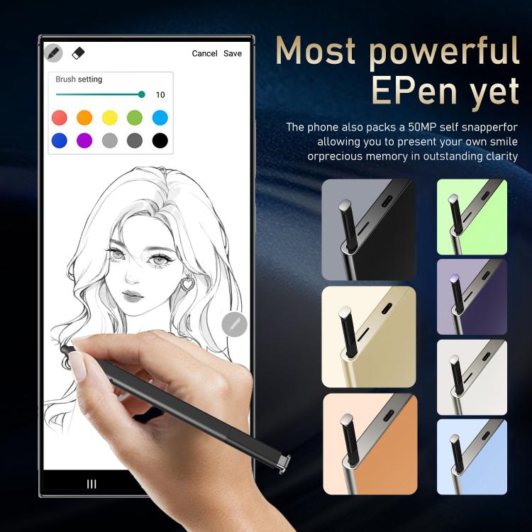 S24 Ultra / S7, 4GB+128GB, 6.75 inch Android 10 MTK6750 Octa Core, Network: 4G, Dual SIM, Plug:US Plug(Purple) - free shipping - PMc TechLife - Order now!