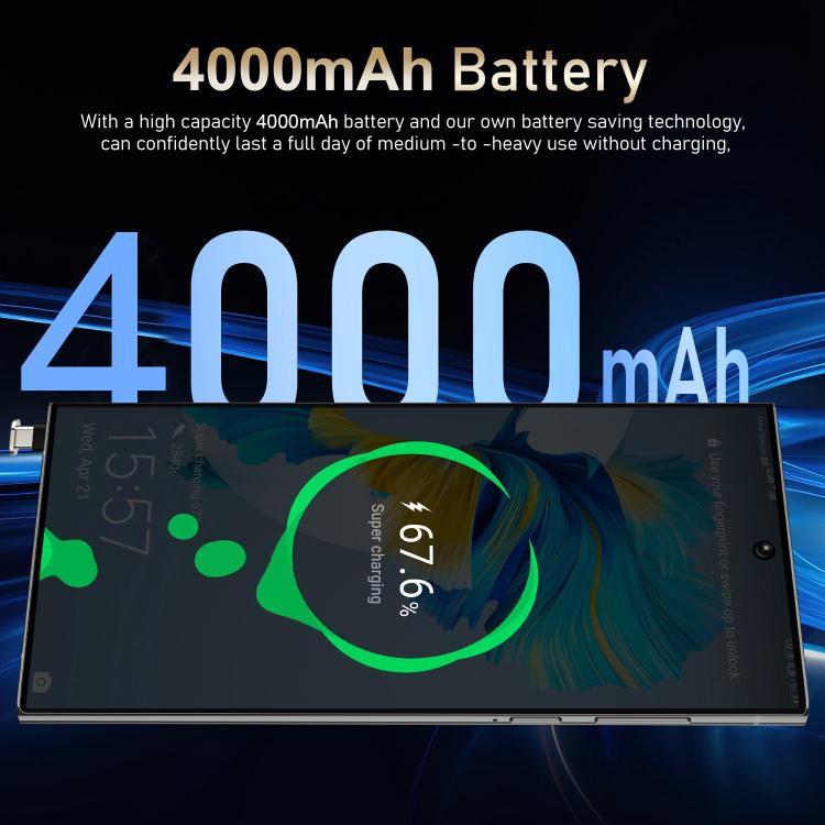 S24 Ultra / S7, 4GB+128GB, 6.75 inch Android 10 MTK6750 Octa Core, Network: 4G, Dual SIM, Plug:UK Plug(Purple) - free shipping - PMc TechLife - Order now!