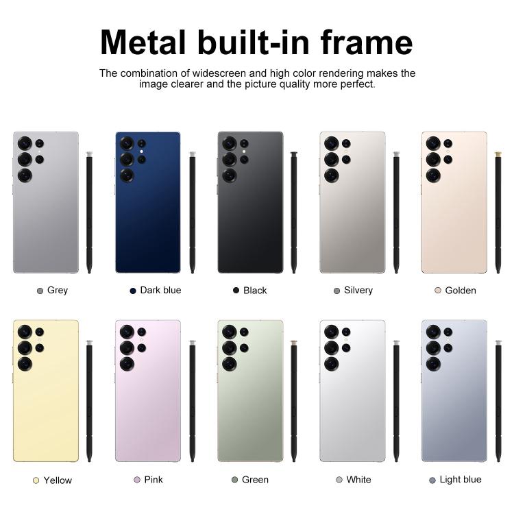S25 Ultra / S11, 4GB+64GB, 6.75 inch Android 12 MTK6762 Octa Core, Network: 4G, Dual SIM, Plug:UK Plug(Yellow) - free shipping - PMc TechLife - Order now!