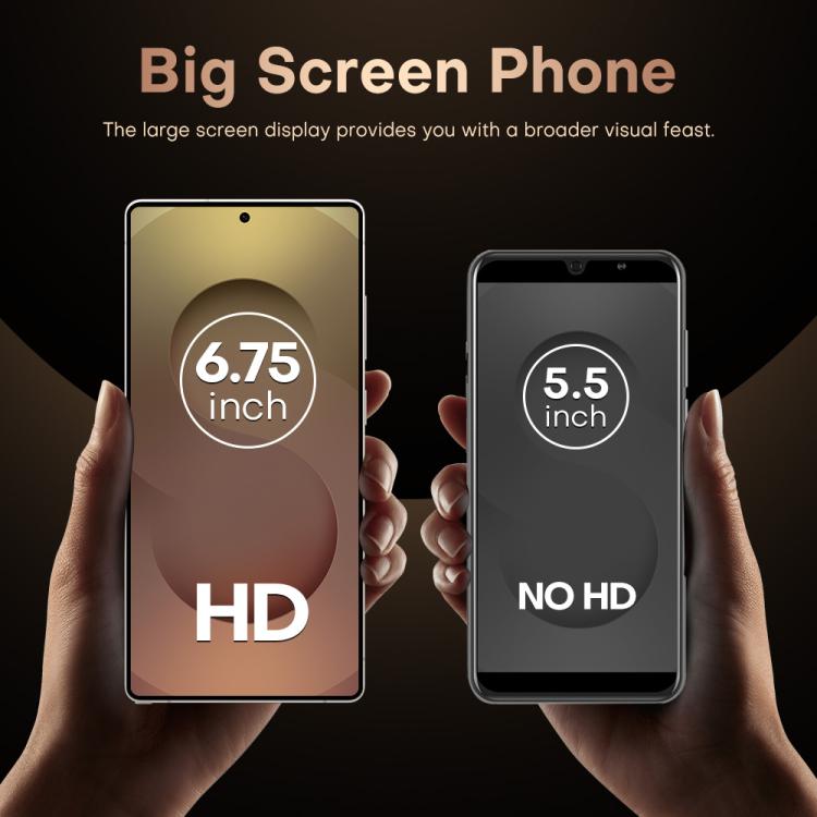 S25 Ultra / B9, 2GB+16GB, 6.75 inch Android 8.1 MTK6739 Quad Core, Network: 4G, Dual SIM, Plug:EU Plug(Titanium Silver Blue) - free shipping - PMc TechLife - Order now!
