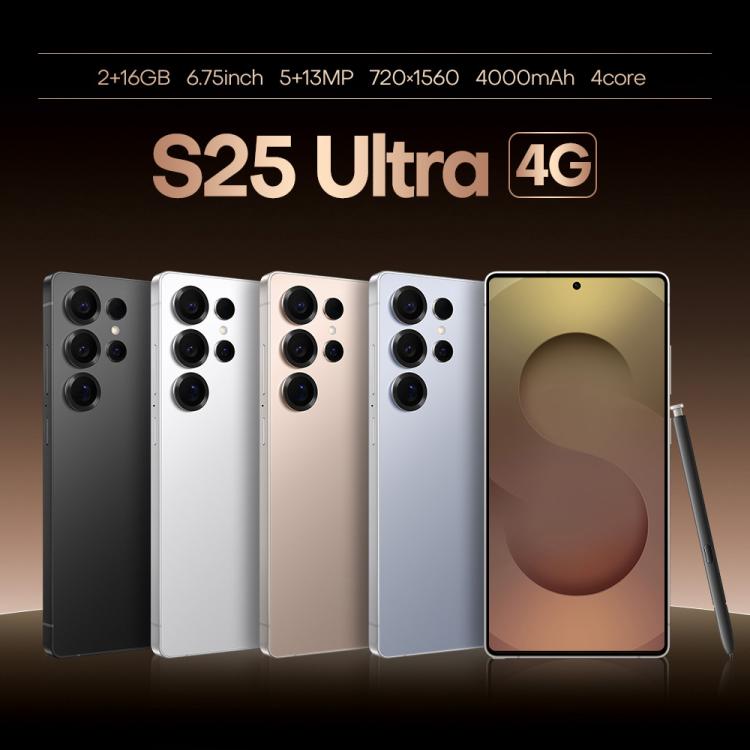 S25 Ultra / B9, 2GB+16GB, 6.75 inch Android 8.1 MTK6739 Quad Core, Network: 4G, Dual SIM, Plug:AU Plug(Titanium Pink Gold) - free shipping - PMc TechLife - Order now!