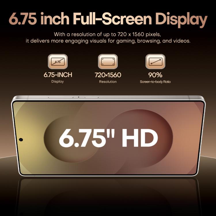 S25 Ultra / B9, 2GB+16GB, 6.75 inch Android 8.1 MTK6739 Quad Core, Network: 4G, Dual SIM, Plug:EU Plug(Titanium Black) - free shipping - PMc TechLife - Order now!