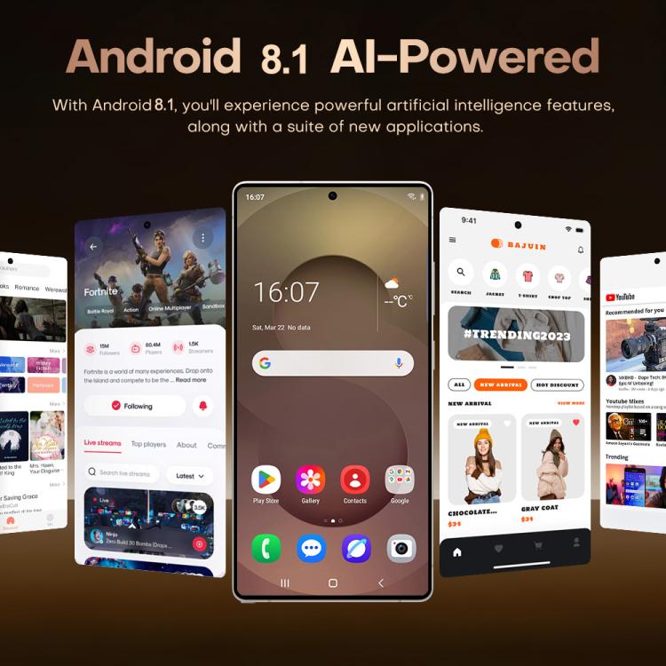 S25 Ultra / B9, 2GB+16GB, 6.75 inch Android 8.1 MTK6739 Quad Core, Network: 4G, Dual SIM, Plug:UK Plug(Titanium Silver Blue) - free shipping - PMc TechLife - Order now!
