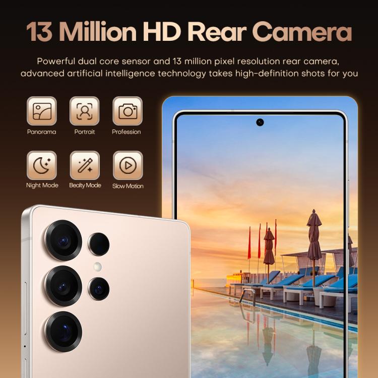 S25 Ultra / B9, 2GB+16GB, 6.75 inch Android 8.1 MTK6739 Quad Core, Network: 4G, Dual SIM, Plug:UK Plug(Titanium Silver Blue) - free shipping - PMc TechLife - Order now!