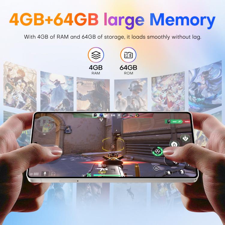 S25 Ultra / Q25, 4GB+64GB, 6.75 inch Android 12 MTK6762 Octa Core, Network: 4G, Dual SIM, with Stylus Pen, Plug:EU Plug(Titanium Black) - free shipping - PMc TechLife - Order now!