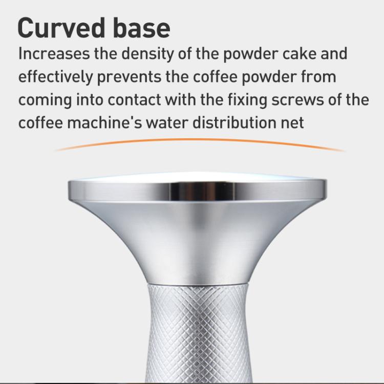 53.3mm Mesh Texture with Needle Coffee Powder Pressing Hammer Stainless Steel Cloth Powder(Silver) - free shipping - PMC TechLife - Order now!