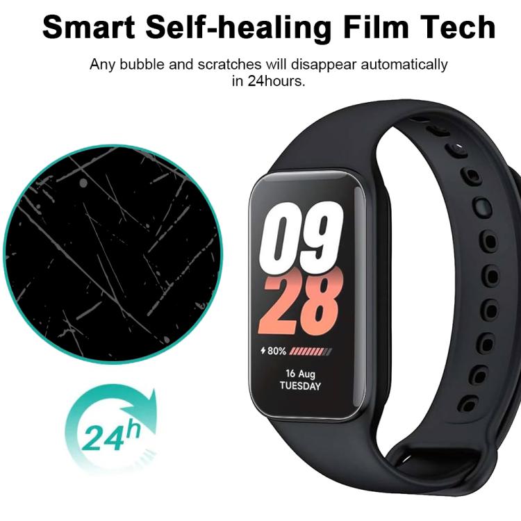 For Xiaomi Smart Band 8 Active 5pcs xDfind Soft Hydrogel Film Full Cover Front Protector - free shipping - PMc TechLife - Order now!