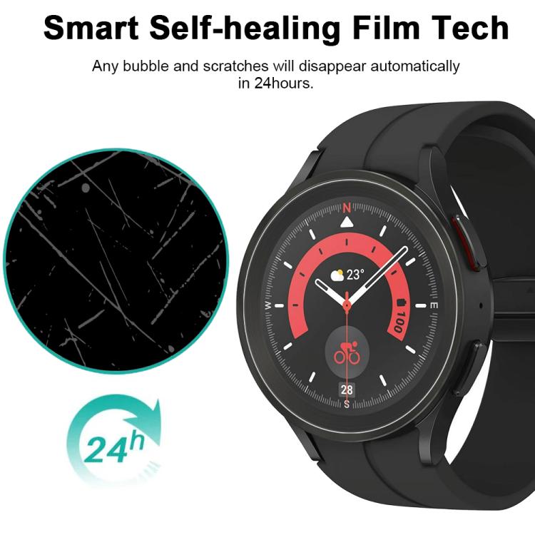 For Samsung Galaxy Watch5 Pro 45mm 5pcs xDfind Soft Hydrogel Film Full Cover Front Protector - free shipping - PMc TechLife - Order now!