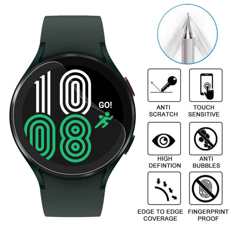 For Samsung Galaxy Watch4 44mm 5pcs xDfind Soft Hydrogel Film Full Cover Front Protector - free shipping - PMc TechLife - Order now!