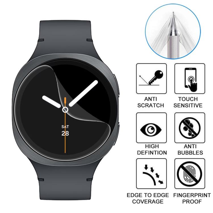 For Samsung Galaxy Watch8 44mm 5pcs xDfind Soft Hydrogel Film Full Cover Front Protector - free shipping - PMC TechLife - Order now!