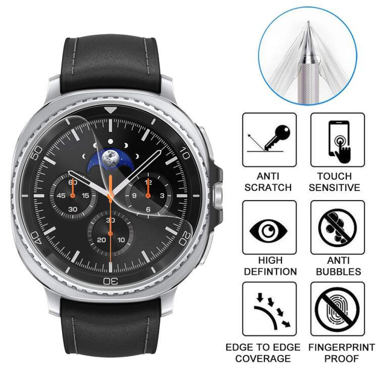 For Samsung Galaxy Watch8 Classic 46mm 5pcs xDfind Soft Hydrogel Film Full Cover Front Protector - free shipping - PMC TechLife - Order now!