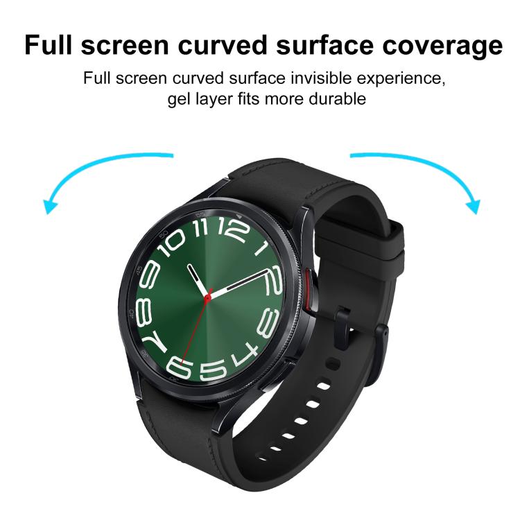 For Samsung Galaxy Watch6 Classic 47mm 2pcs xDfind Curved 3D Composite Material Soft Film Screen Protector - free shipping - PMc TechLife - Order now!
