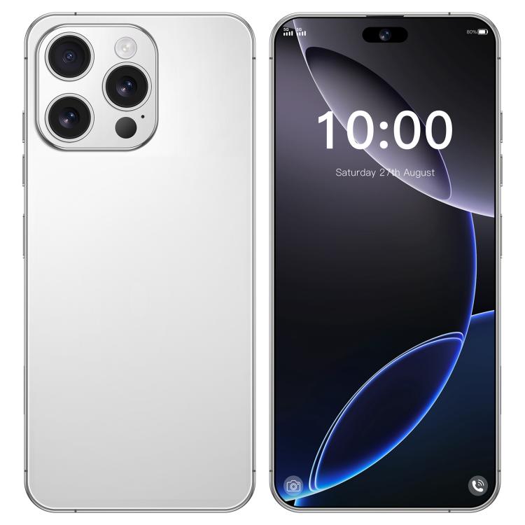 I16 Pro Max / RAi3, 3GB+64GB, 6.56 inch Android 10 MTK6739 Quad Core, Network: 4G, Dual SIM, Plug:EU Plug(White) - free shipping - PMc TechLife - Order now!