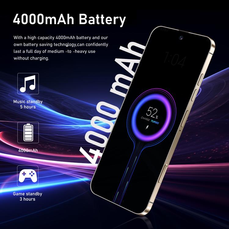 I16 Pro Max / RAi3, 3GB+64GB, 6.56 inch Android 10 MTK6739 Quad Core, Network: 4G, Dual SIM, Plug:EU Plug(White) - free shipping - PMc TechLife - Order now!