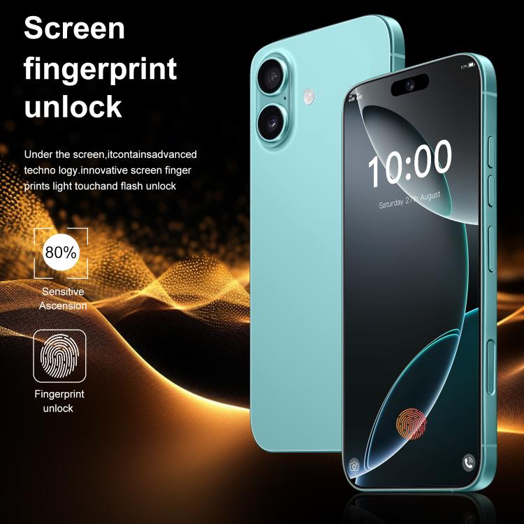 I16 Plus / RAi5, 3GB+64GB, 6.56 inch Android 10 MTK6739 Quad Core, Network: 4G, Dual SIM, Plug:UK Plug(Green) - free shipping - PMc TechLife - Order now!