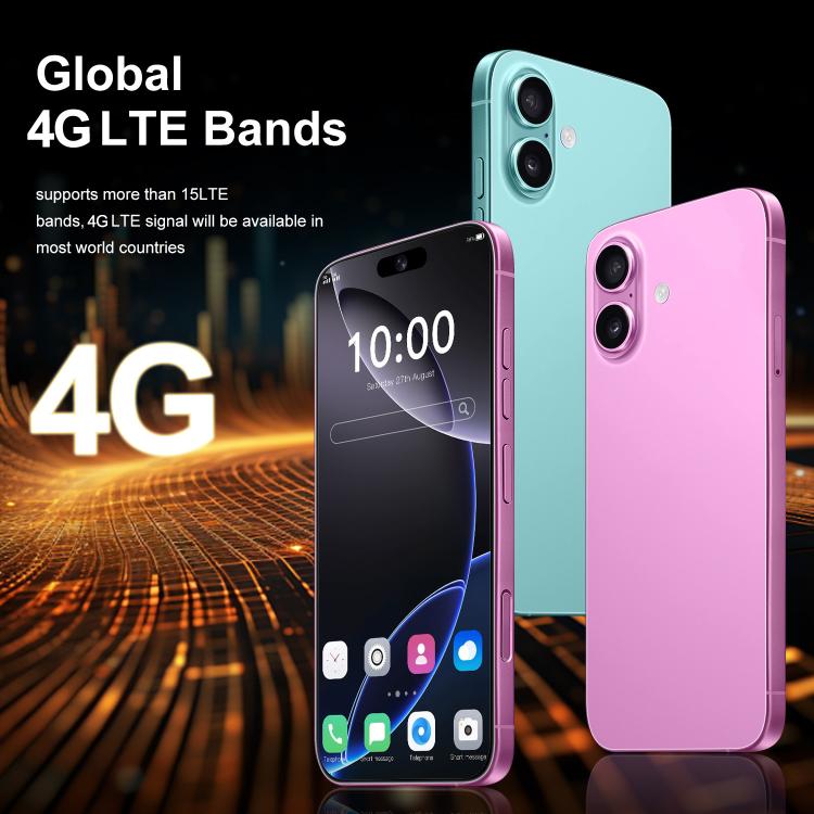 I16 Plus / RAi5, 3GB+64GB, 6.56 inch Android 10 MTK6739 Quad Core, Network: 4G, Dual SIM, Plug:AU Plug(Black) - free shipping - PMc TechLife - Order now!