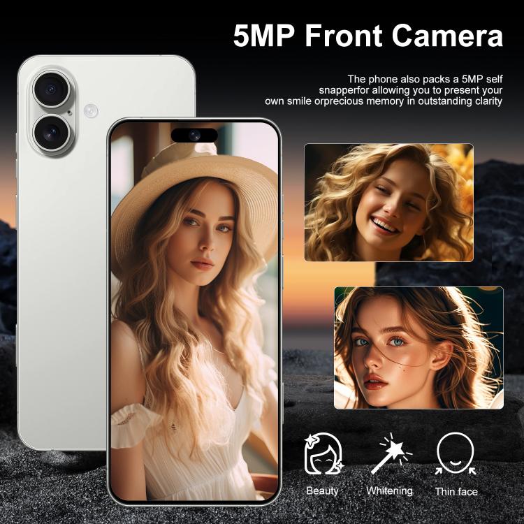 I16 Plus / RAi5, 3GB+64GB, 6.56 inch Android 10 MTK6739 Quad Core, Network: 4G, Dual SIM, Plug:US Plug(Pink) - free shipping - PMc TechLife - Order now!