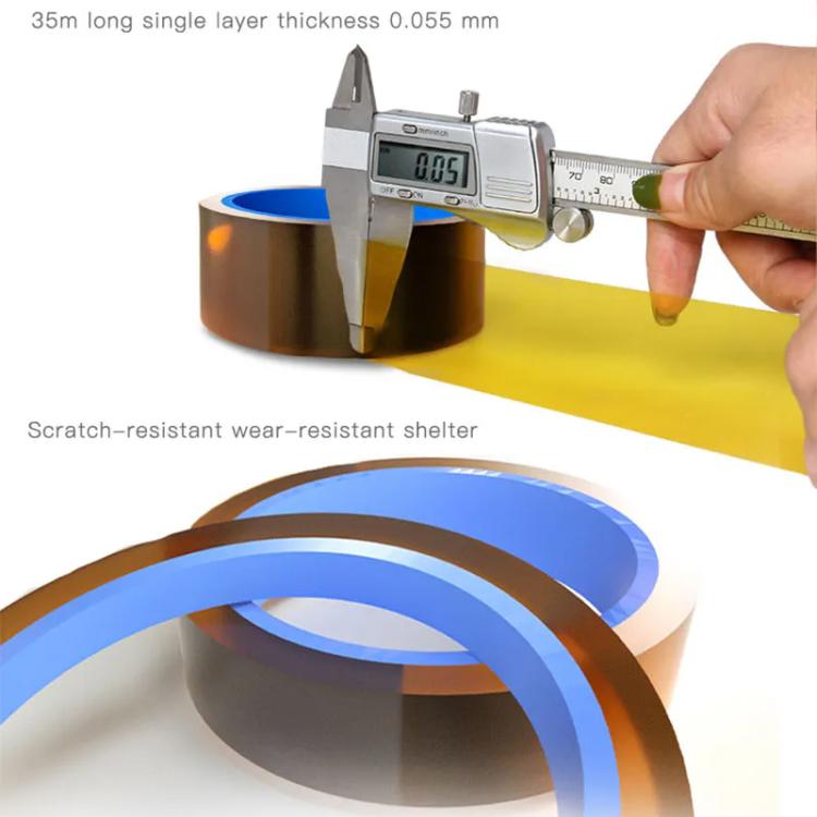 Mechanic 400 Degrees Celsius High-temperature Resistant PCB Battery Repair Tape, Size:20mm x 35m - free shipping - PMC TechLife - Order now!