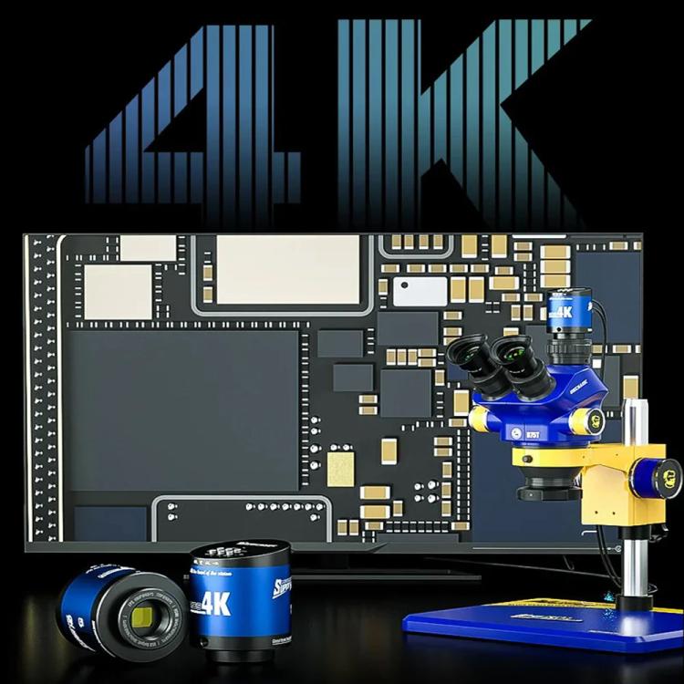 Mechanic MOS 4K IMX415 Sensor 51MP Ultra HD Industry Microscope Camera - free shipping - PMC TechLife - Order now!