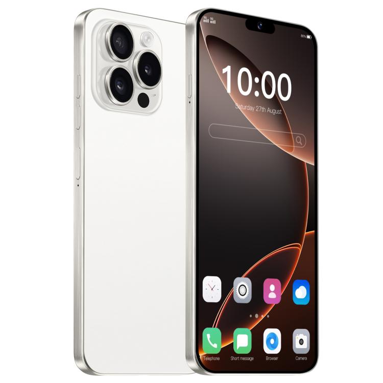 I16 Pro Max / ZPT93, 2GB+16GB, 6.26 inch Android 8.1 MTK6737 Quad Core, Network: 4G, Dual SIM, Plug:US Plug(White) - free shipping - PMc TechLife - Order now!