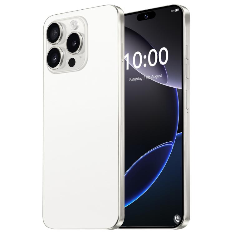 I16 Pro Max / ZPT93, 2GB+16GB, 6.26 inch Android 8.1 MTK6737 Quad Core, Network: 4G, Dual SIM, Plug:UK Plug(White) - free shipping - PMc TechLife - Order now!