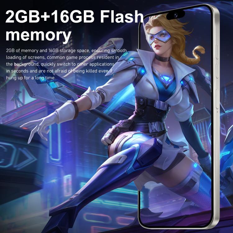 I16 Pro Max / ZPT93, 2GB+16GB, 6.26 inch Android 8.1 MTK6737 Quad Core, Network: 4G, Dual SIM, Plug:UK Plug(Gold) - free shipping - PMc TechLife - Order now!
