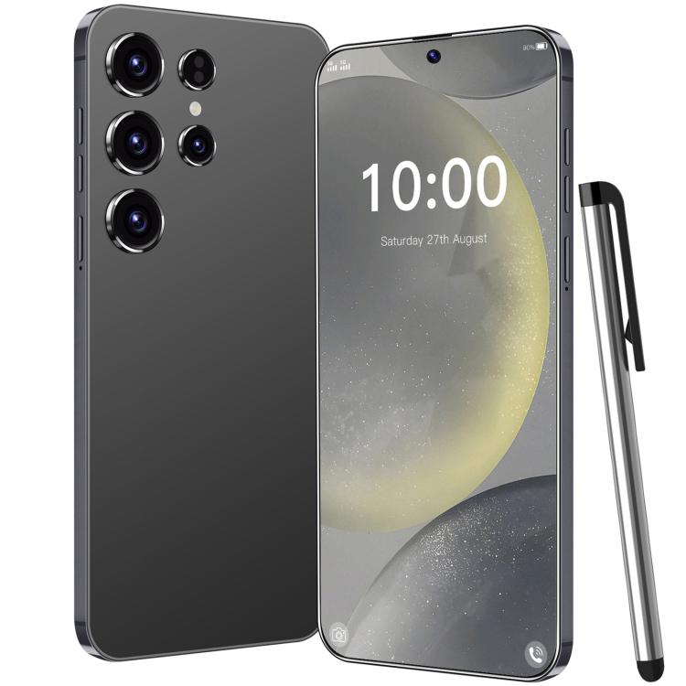 S24 Ultra / ZKU213, 2GB+16GB, 6.56 inch Android 8.1 MTK6580A Quad Core, Network: 3G, Dual SIM, Plug:EU Plug(Black) - free shipping - PMc TechLife - Order now!